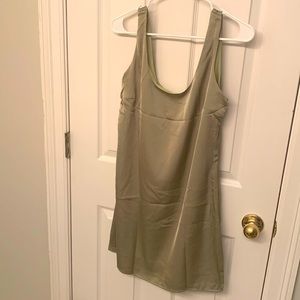 Shein silky dress. Great condition, barely worn. Beautiful color.